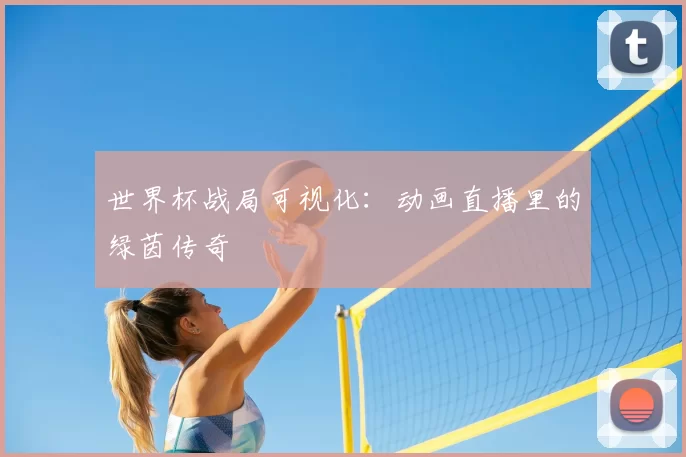 世界杯战局可视化：动画直播里的绿茵传奇