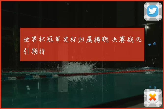 世界杯冠军奖杯归属揭晓 决赛战况引期待